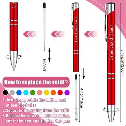 Eaasty Nurse Pens Funny, Inspirational Ballpoint Pens Medical Themed Pens Novelty Pens Office Supplies for Nurse Doctor Teachers Students Women Men, 10 Styles (20 Pcs) in Saudi Arabia