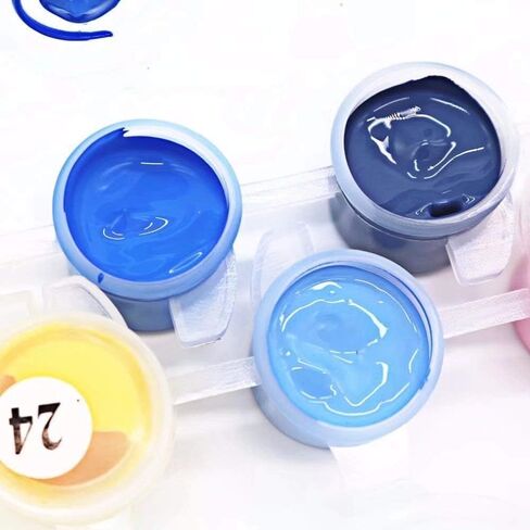 مجموعات الطلاء بالأرقام من EHIOR، لوحة أكريليك DIY مقاس 16 × 20 بوصة للأطفال والكبار المبتدئين مع مكبر 3X وفرش ودهانات ودليل - قطة نيون (بدون إطار) in Kuwait