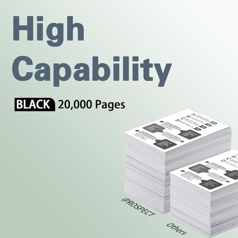 وحدة طبلة سوداء iPROSPECT DR400 DR-400 متوافقة مع Brother DCP-1200 DCP-1400 IntelliFax-4100 4100E 4750 MFC-8300 8500 9600 P2500T HL-1030 1230، عبوة واحدة in Saudi Arabia