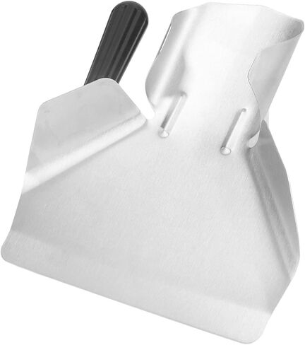 مغرفة القلي الفرنسية، مغرفة رقائق البطاطس المقلية المجرفة، مغرفة القلي الفرنسي للطعام، مغرفة من الفولاذ المقاوم للصدأ بمقبض مرن متعدد الوظائف لحقيبة الفشار لرقائق الطعام والحلوى أداة تقديم المساعدة in Kuwait