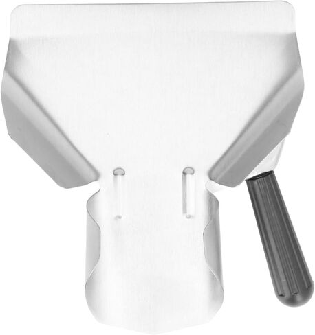 مغرفة القلي الفرنسية، مغرفة رقائق البطاطس المقلية المجرفة، مغرفة القلي الفرنسي للطعام، مغرفة من الفولاذ المقاوم للصدأ بمقبض مرن متعدد الوظائف لحقيبة الفشار لرقائق الطعام والحلوى أداة تقديم المساعدة in Kuwait