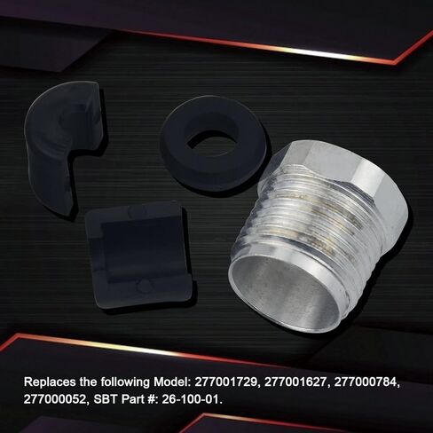 277001729 277000055 طقم صواميل قفل كبل الألومنيوم العكسي للتوجيه، متوافق مع Sea-Doo All 2002 وأحدث موديلات 4-Tec، استبدل 277001729، 277001627، 211100009. (أسود) (أصفر) in Kuwait