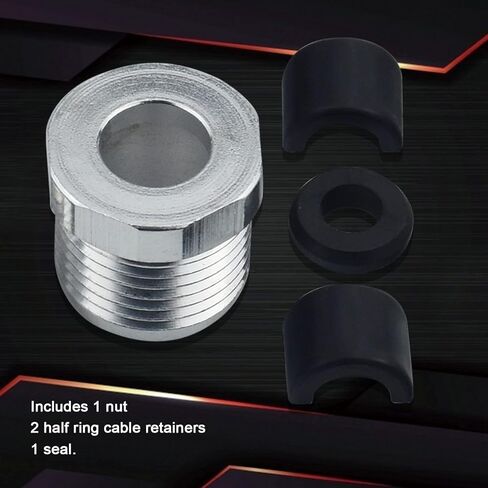 277001729 277000055 طقم صواميل قفل كبل الألومنيوم العكسي للتوجيه، متوافق مع Sea-Doo All 2002 وأحدث موديلات 4-Tec، استبدل 277001729، 277001627، 211100009. (أسود) (أصفر) in Kuwait