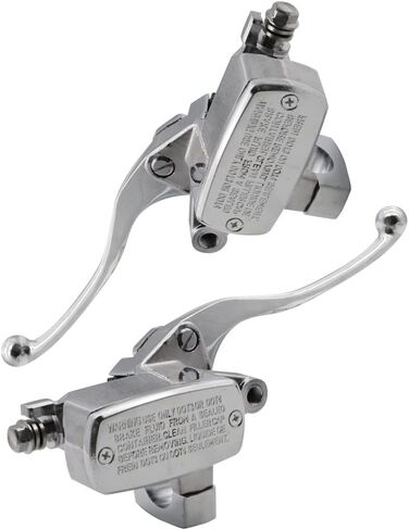 SecosAutoparts Chrome Brake Master Cylinder Clutch Levers Compatible with Suzuki Intruder 800 1994-2004 1400 1990-2004 1500 1998 1999 2000 2001 2002 2003 2004 in Saudi Arabia