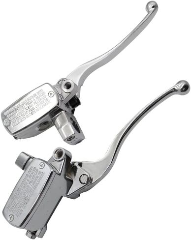 SecosAutoparts Chrome Brake Master Cylinder Clutch Levers Compatible with Suzuki Intruder 800 1994-2004 1400 1990-2004 1500 1998 1999 2000 2001 2002 2003 2004 in Saudi Arabia