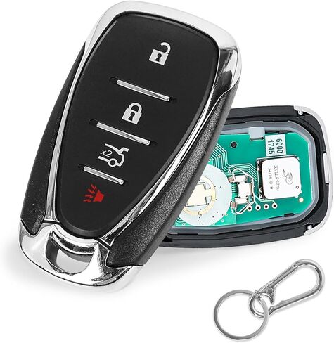 استبدال مفتاح Fob متوافق مع 2016 2017 2018 2019 2020 2021 Chevy Malibu Camaro Cruze Proximity Smart Keyless Entry Remote Control يستبدل HYQ4EA 13508771 13584504 13529660 433Mhz 4 أزرار in Kuwait