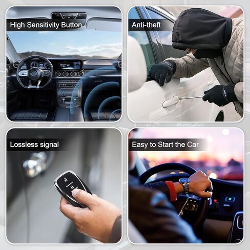 استبدال مفتاح Fob متوافق مع 2016 2017 2018 2019 2020 2021 Chevy Malibu Camaro Cruze Proximity Smart Keyless Entry Remote Control يستبدل HYQ4EA 13508771 13584504 13529660 433Mhz 4 أزرار in Kuwait