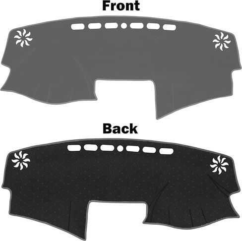 SENSHINE for Toyota Camry Accessories 2018-2022 2023 2024 Dashboard Cover Center Console Cover Dash Mat Carpet Protector Sunshield Cover Custom Fit, Black Trim in Kuwait