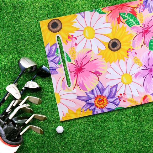 QIULIBMH Golf Cart Seat Covers 100% Microfiber Stripe Golf Cart Seat Towel Blanket Fits Most Golf Cart Seat Golf Cart Accessories 51''x 31'' in Saudi Arabia