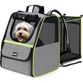 Pecute Cat Backpack Carrier, Small Dog Backpack Carrier, Pet Backpack Carrier for Cats Dogs Puppy Kitten, Cat Carrier Bag Carrying for Travel Hiking Bike Riding Walking Outdoor in Kuwait