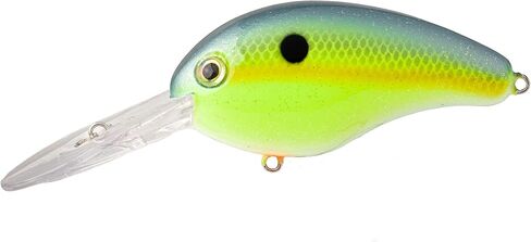 Strike King (HC10XD-450) Promodel Crankbait S 10XD Fishing Lure, 450 - Delta Red, 2 oz, Free Floating Rattle Chambers in Saudi Arabia