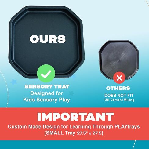 Playtray الصغيرة تقف إلى جانب التعلم من خلال PlayTrays (أرجل الطاولة الحسية لـ Tuff PlayTray فقط) in Kuwait