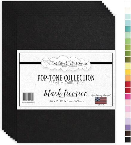 Cardstock Warehouse Pop Tone Whip Cream - 8.5 x 11" - 100 Lb. / 270 Gsm Matte Premium Cardstock Paper - 25 Sheets in Kuwait