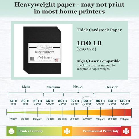 Cardstock Warehouse Pop Tone Whip Cream - 8.5 x 11" - 100 Lb. / 270 Gsm Matte Premium Cardstock Paper - 25 Sheets in Kuwait