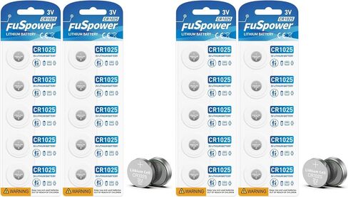 Cr1025 Br1025 10255 3V Lithium Batteries (25 Count (Pack of 1)) in Saudi Arabia