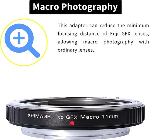 محول جبل العدسة متوافق مع عدسة Mamiya 645 Schneider إلى Fujifilm GFX Camera GFX50 GFX100 in Kuwait