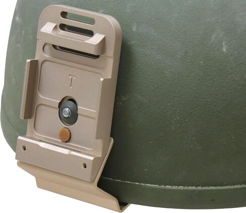 قوس تان NVG العسكري الأمريكي للرسوم الليلية الكفن نوروتوس المستخدمة على شريحة ECH أو ACH/MICH/CVC خوذة راينو رينو الأمامية مع المسمار in Kuwait