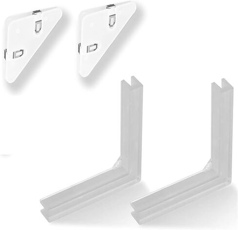 Meking 4PCS Triangle Backdrop Paper Clips Triangular Round Edge Background Clips for Small Product Photography in Saudi Arabia