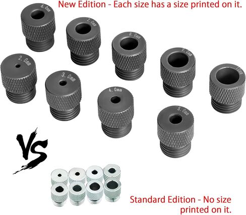 Self Centering Doweling Jig, Dowel Drill Guide 2/3/4/5/6/7/8/9/10mm Self Center Dowel Jig Handheld Drill Guide for Straight Holes Wood Panel Hole Puncher Locator Woodworking Joints Tool in Saudi Arabia