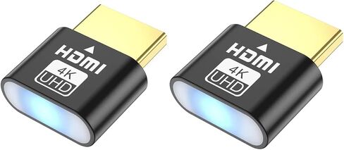 HDMI Dummy Plug ، HDMI Emulator ، Edid Emulator-2Pack in Kuwait
