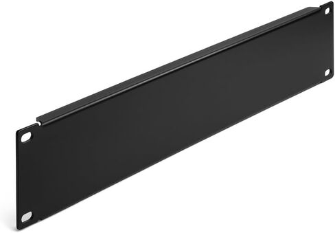 2U Blank Rack Panel for 19" rackmount Enclosure and Network Cabinets (Black, 1 Pack) in Saudi Arabia