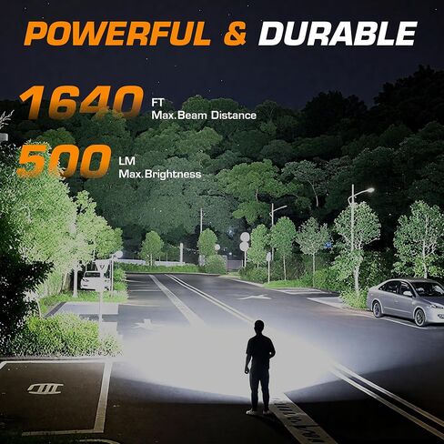 LED Everbrite LED قابلة لإعادة الشحن مصباح يدوي 1000 لومينات قابلة للضوء في الهواء الطلق in Saudi Arabia