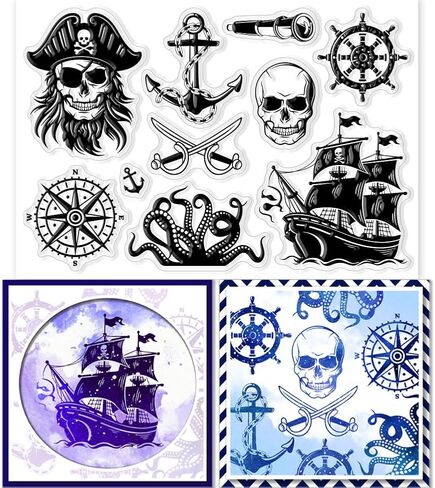 GLOBLELAND Magic Lotus Rose Clear Stamps for Card Making Flowers Silicone Clear Stamps Plants Transparent Stamps Seal for DIY Scrapbooking Embossing Paper Album Craft Decor in Saudi Arabia