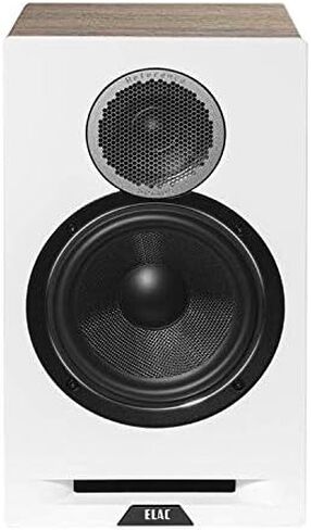 ELAC لاول مرة المرجع B6.2 مكبرات الصوت رف الكتب - (زوج) الأسود يربك ، مجلس الوزراء الجوز in Kuwait
