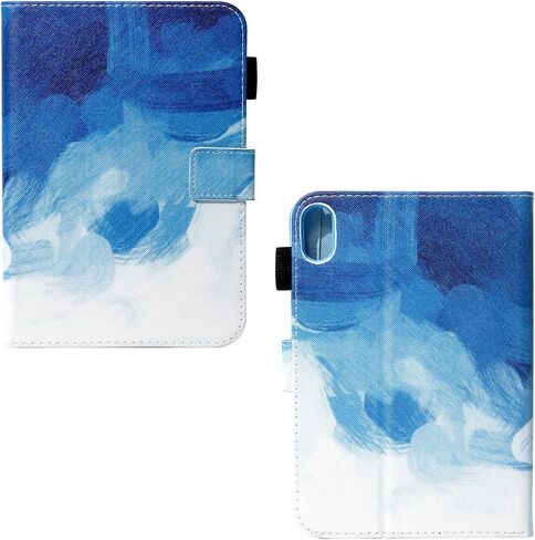 Case for iPad Mini 7 A17 Pro 2024/iPad Mini 6 2021 Case 8.3 "، Uucovers Trifold Stand Smart Hard Shell Lightweight Lights for iPad Mini 7th 7th Generation [Auto Wake/Sleep] ، Starry Night Blue in Kuwait