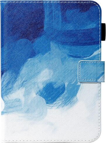 Case for iPad Mini 7 A17 Pro 2024/iPad Mini 6 2021 Case 8.3 "، Uucovers Trifold Stand Smart Hard Shell Lightweight Lights for iPad Mini 7th 7th Generation [Auto Wake/Sleep] ، Starry Night Blue in Kuwait