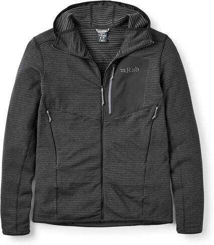 Rab Men's Ascendor Light Hoody - Fleece Hooded Full-Zip Jacket for Climbing, Skiing, & Mountaineering in Saudi Arabia
