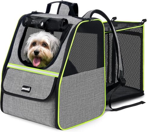 Pecute Cat Backpack Carrier, Small Dog Backpack Carrier, Pet Backpack Carrier for Cats Dogs Puppy Kitten, Cat Carrier Bag Carrying for Travel Hiking Bike Riding Walking Outdoor in Kuwait