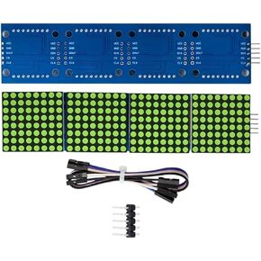 1 قطعة وحدة MAX7219 Dot Matrlx لوحدة تحكم Artduino 4 في عرض واحد مع خط 5P in Kuwait