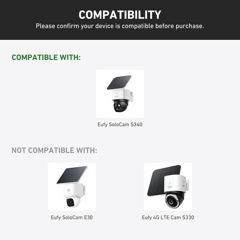 Holicfun Rain Cover for Eufy SoloCam E30 and 4G LTE Cam S330 in Saudi Arabia