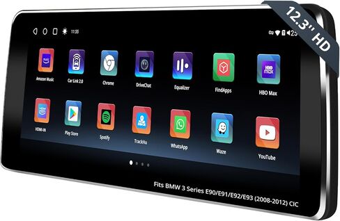 ATOTO 12.3" Car Stereo with Wireless CarPlay & Android Auto Compatible with BMW X1 Series F48 2016-2017 NBT System, Keep Original Function, GPS Tracking, AI DriveChat, Dual Bluetooth, 4G LTE in Kuwait