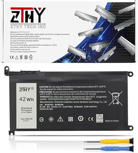 ZTHY 7.6V 68Wh 4GVMP Laptop Battery Replacement for Dell Latitude 5400 5500 Precision 3540 3550 Inspiron 7590/7591/7791 2-in-1 P84F P84F001 P42E P42E001 P98G001 P80F001 RF7WM X77XY C5GV2 4-Cell in Saudi Arabia
