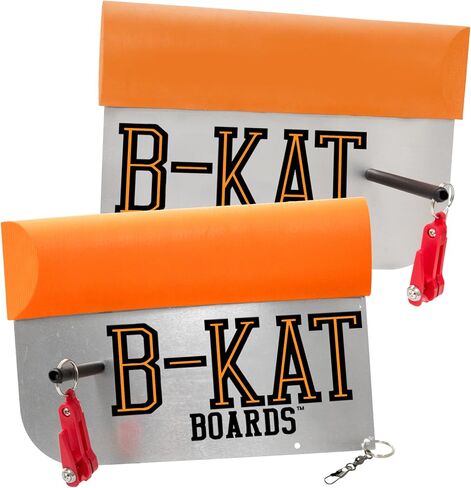 Large Catfishing Planer Boards, Reversible Side Planer, for Trolling, Dragging, Anchor Boat Fishing, Set of 2 Boards, Made in The USA in Saudi Arabia