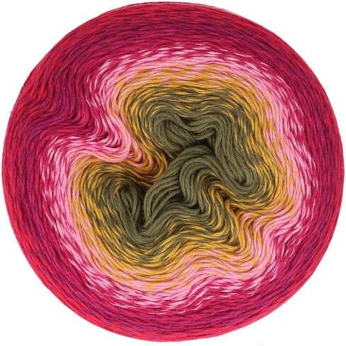 Scheepjes Whirl 791 Kiwi Crush Crumble Yarn - 1000m Cotton-Acrylic Blend for Knitting and Crochet Projects in Kuwait