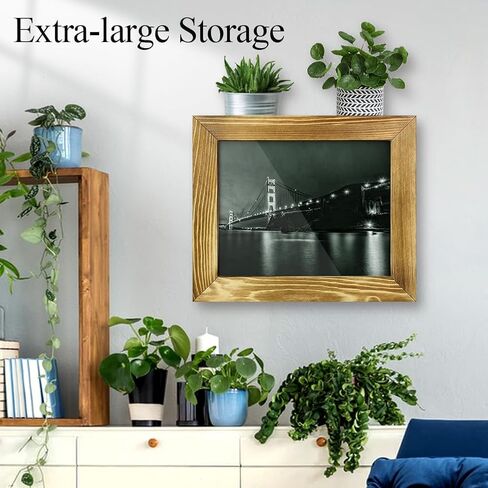 Hidden Gun Storage - Gun Safe Pistol Storage, 11"x14" Matted to 8"x10" Concealment Furniture Secret Decor Handgun Picture Frames Box in Saudi Arabia