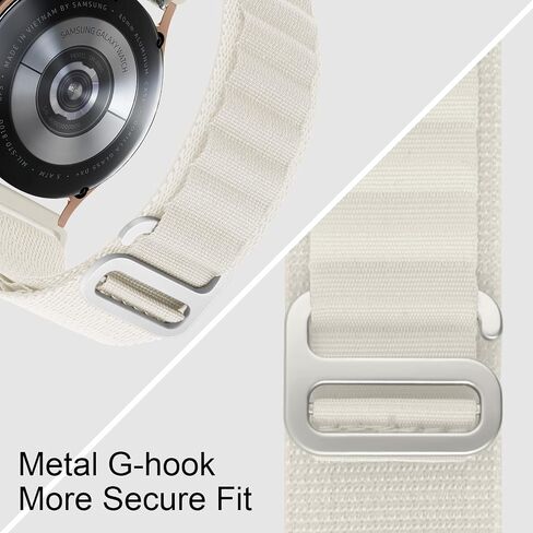 نطاقات Meliya لـ Galaxy Watch 7/6/5/4/FE/FE 40 مم 44 مم ، ل Samsung Galaxy Watch 5 Pro Band 45mm ، لـ Galaxy 6/4 Classic Bands 47mm 43mm 46mm 42mm Women Men Men Braided Magnetic Buck Strap in Saudi Arabia