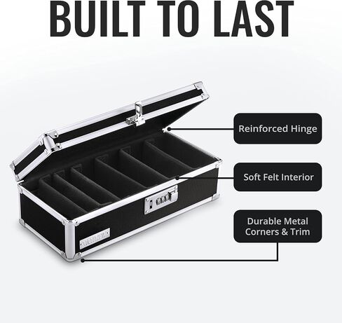 Vaultz Locking Medicine Storage Box with Combination Lock, 3.75" x 11.88" x 5.25", White (VZ00346) in Saudi Arabia