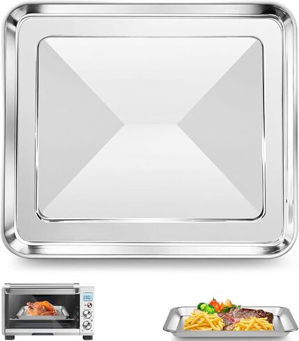 10" × 10" Enamel Baking Pan for Breville Compact Smart Oven，Food Grade Non-stick Toaster Oven Replacement Parts Accessories Compatible with Breville Mini Smart Toaster Oven, Dishwasher Safe in Saudi Arabia