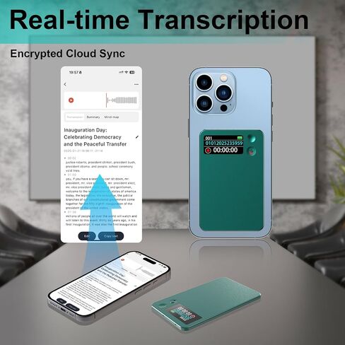 Digital Voice Recorder with 8GB TF Card Expansion Memory, Easy to Use in Saudi Arabia