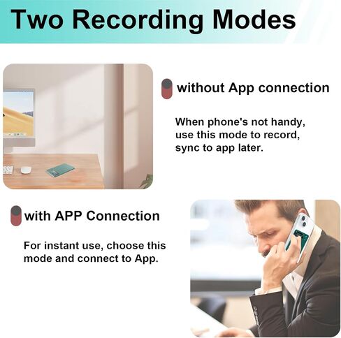 Digital Voice Recorder with 8GB TF Card Expansion Memory, Easy to Use in Saudi Arabia