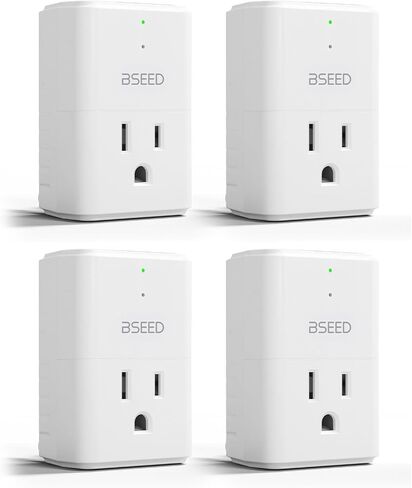 [ETL Listed] BSEED 1800W Single Outlet Surge Protector, Mini Surge Protector for Refrigerators, PC, TV, Xbox Series X, PS5 and Home Appliances, Wall Surge Protector with LED Indicators,15A, 1 Pack in Saudi Arabia