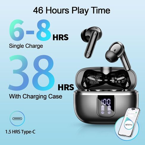 Bluetooth 5.3 سماعات الرأس in Saudi Arabia