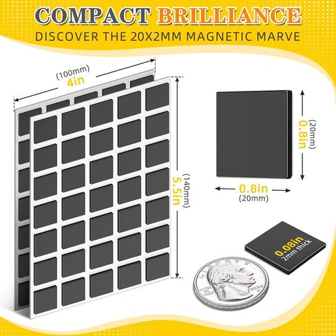 FINDMAG 140 Pcs Round Magnets with Adhesive Backing, Flexible Self Adhesive Magnets for Crafts, Small Sticky Magnetic Dots for Hanging Light Objects, DIY, School, Office, Home in Saudi Arabia