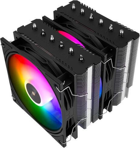 Thermalright Peerless Assassin 120 SE V3 CPU Air Cooler, 6 Heat Pipes, Double Tower Double Fan, TL-P12 PWM Fans, Aluminium Heatsink Cover, for AM4/AM5/Intel LGA1851/1700/1150/1151/1200（PA120SE V3） in Saudi Arabia