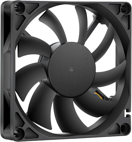 GDSTIME 2Pcs 4020 4Pin 12V PWM Dual Ball Bearing Brushless DC Cooling Fan 40mm x 40mm x 20mm for 1U Server Case, 3D Printer, Switch, NVR, NAS in Kuwait