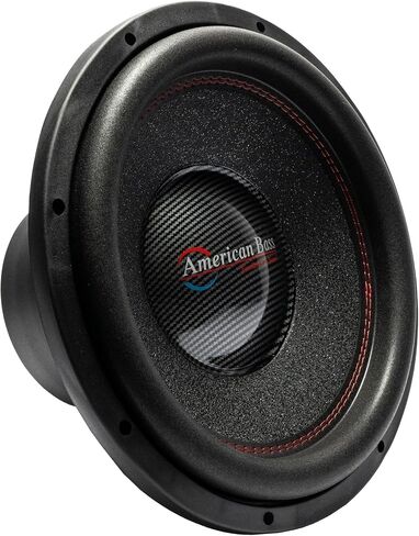 American Bass Hawk 12" SUBWOOFER, 1500 Watts RMS/3000 Watts Max Power, 4 Ohm Voice Coils, Heavy Duty cast Aluminum red Powder Coated Basket in Saudi Arabia